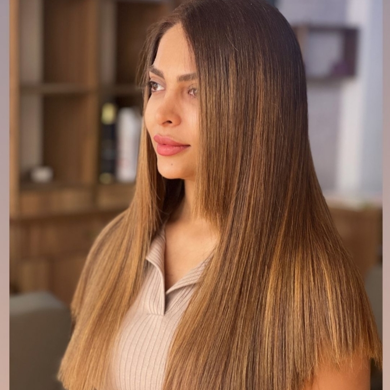 پروتیین تراپی باعث صافی و ابریشمی شدن موها میشه